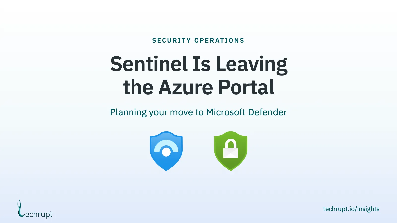 Microsoft Sentinel move to the Defender portal cover