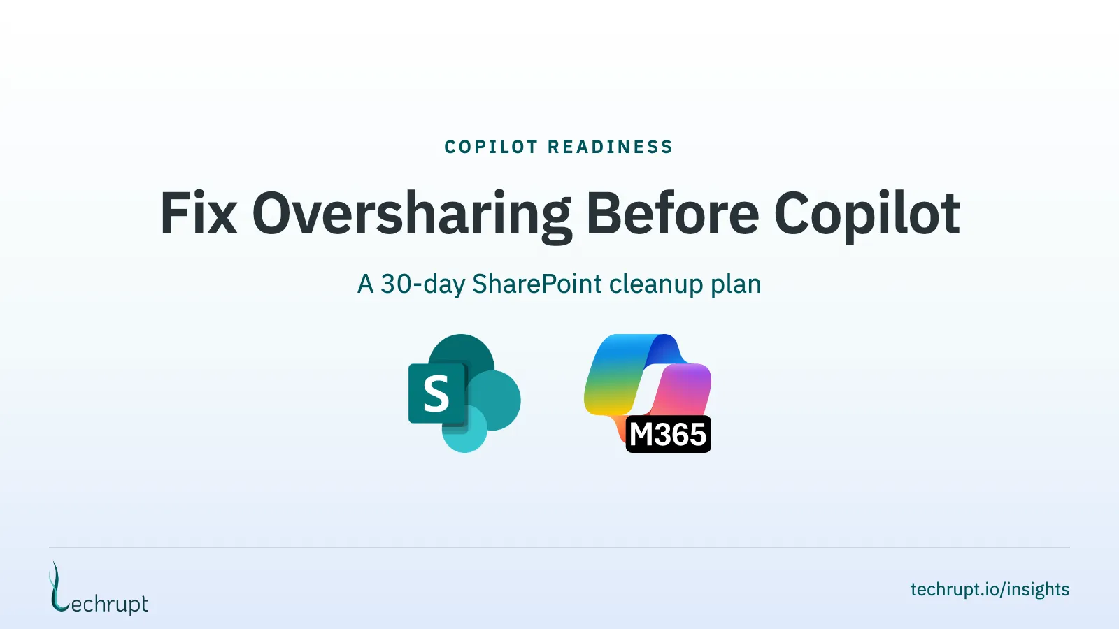 Fix SharePoint oversharing before Copilot cover