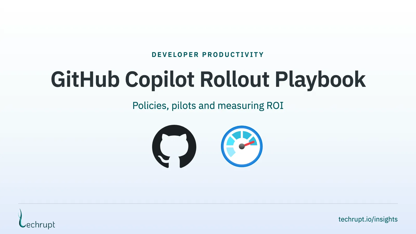 GitHub Copilot Rollout Playbook cover